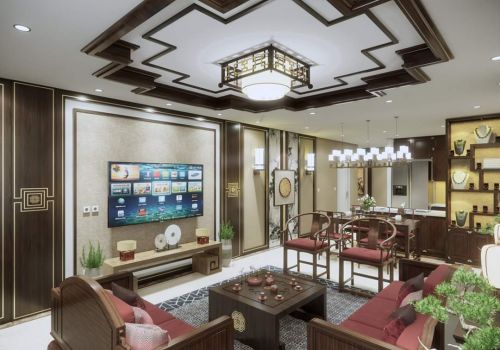 Thiết kế nội thất biệt thự nhà anh Thủy - An Khánh