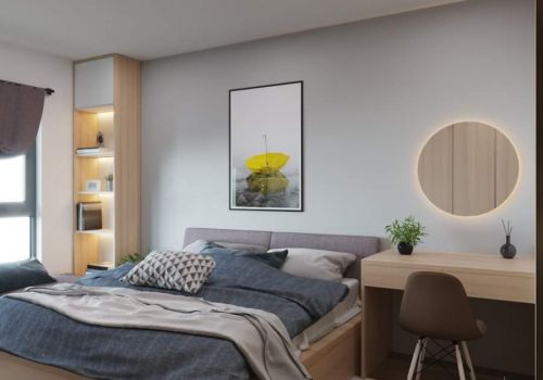 Thiết kế nội thất chung cư Hòa Phát nhà chị Trang