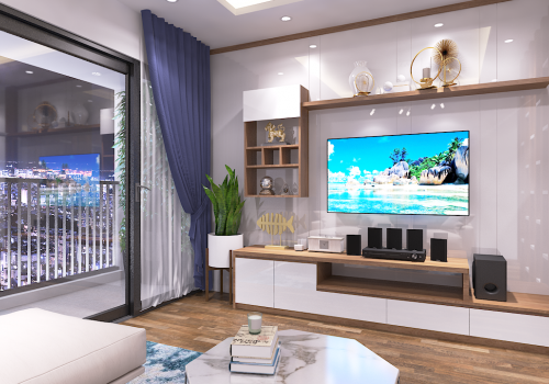 Thiết kế nội thất chung cư nhà chị Hà